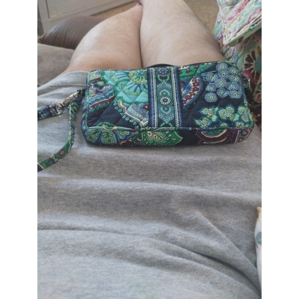 Vera Bradley wristlet wallet Blue Rhapsody